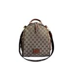 Gucci Supreme Canvas Backpack Beige 29Cm