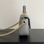 Gucci Gg Marmont Mini Shoulder Bag Grey 17cm - Image 9