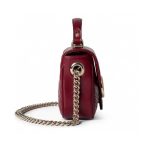 Gucci Gg Marmont Mini Top Handle Bag Red 17Cm ‎811238 Aaeck 6207 - Image 6