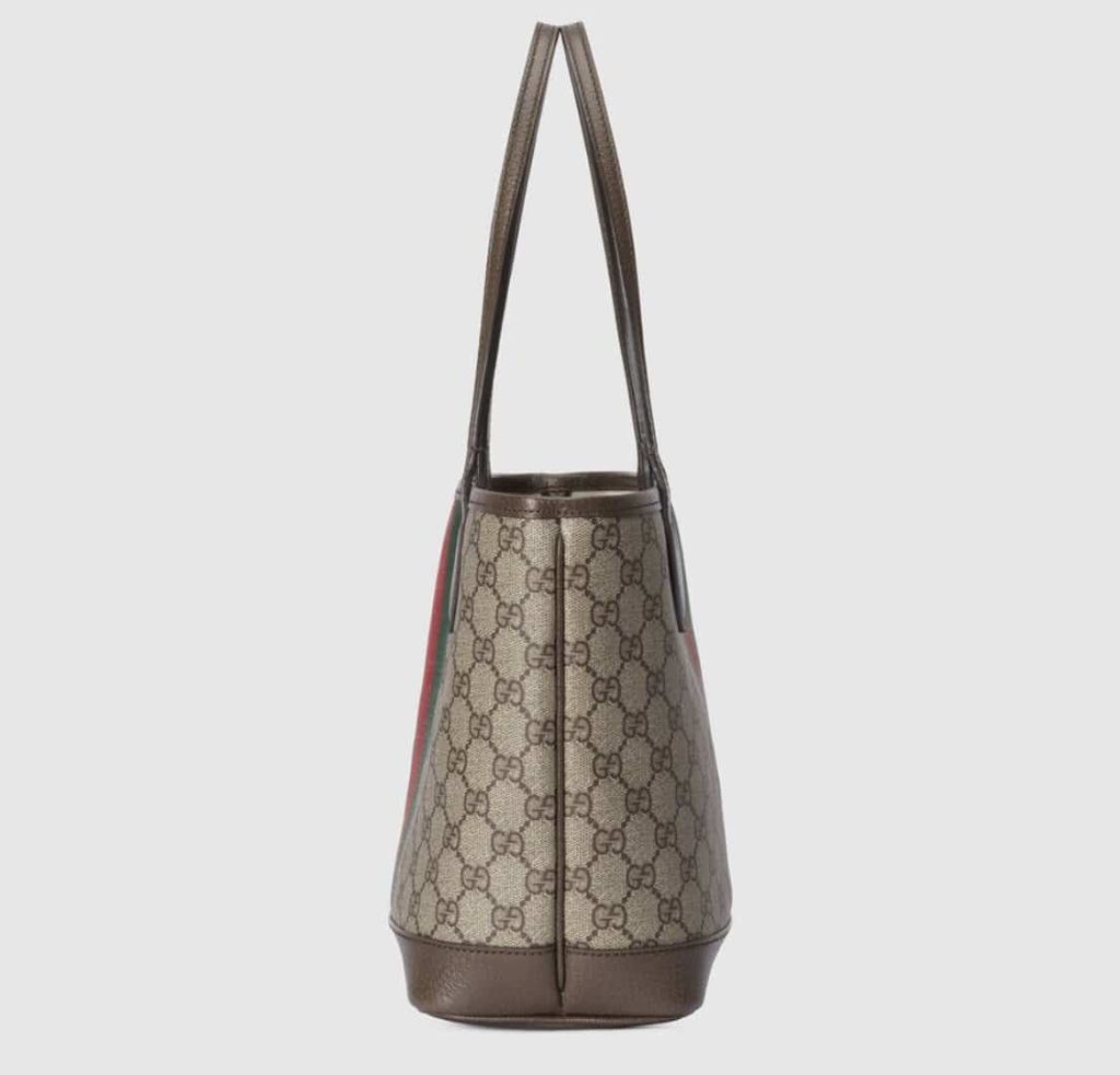 Gucci Ophidia Small Tote Bag Beige And Ebony Gg 25cm 726762 2aaay 9151 - Image 7