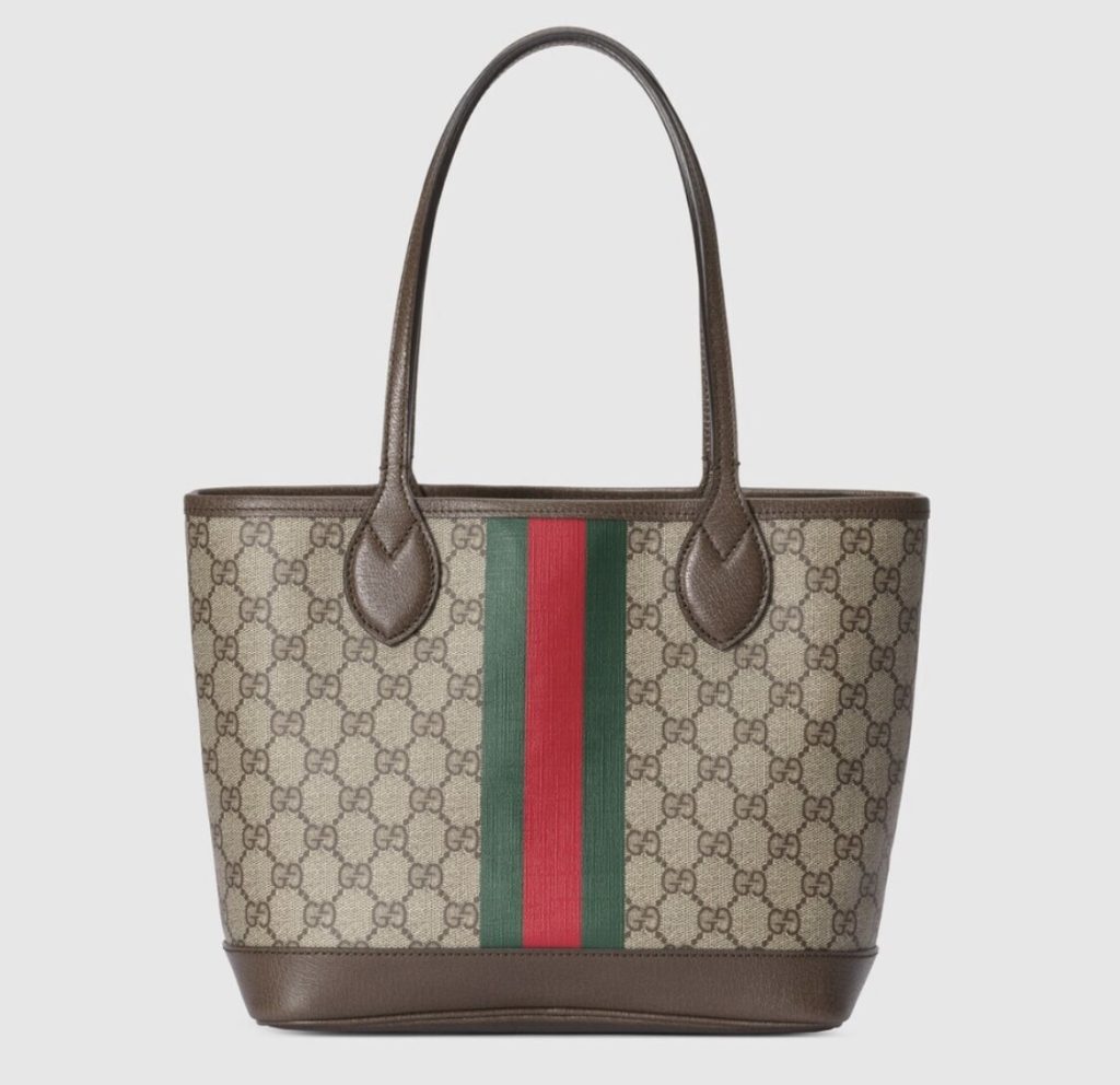 Gucci Ophidia Small Tote Bag Beige And Ebony Gg 25cm 726762 2aaay 9151 - Image 8