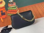 Gucci Blondie Shoulder Bag Black Leather 28Cm 699268 Uxx0G 1000 - Image 9
