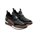 Louis Vuitton Run Away Sneaker Monogram Black - Image 9
