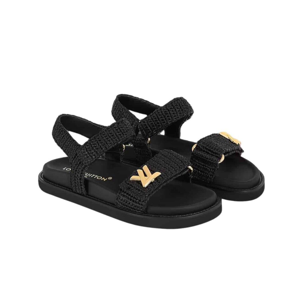 Louis Vuitton Sunset Flat Comfort Sandal Black 1Abhfz - Image 2