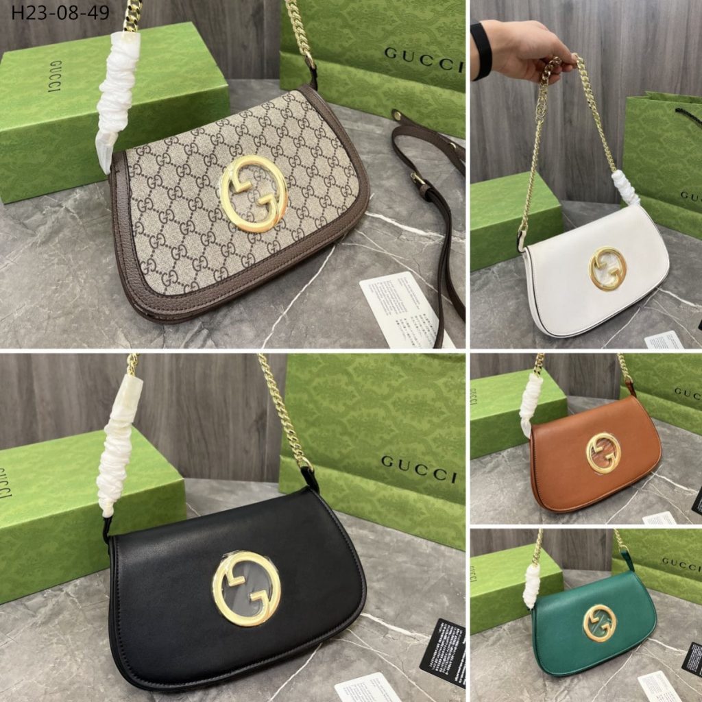 Gucci Blondie Shoulder Bag Brown 28Cm 699268 Uxx0G 2535 - Image 4