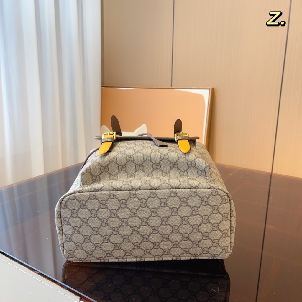 Gucci Soft Gg Supreme Backpack Beige 41Cm 473869 K9Rit 8857 - Image 5