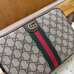 Gucci Ophidia Gg Shoulder Bag Beige Ebony 23.5Cm 699439 9C2St 8920 - Image 3