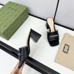 Gucci Signoria Slide Sandal In Black - Image 4