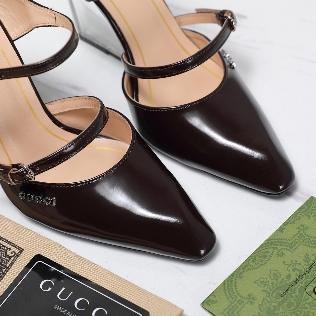 Gucci Women's Wedge Mule Black 827856 Clg00 1000 - Image 6