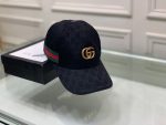 Gucci Gg Canvas With Web Baseball Cap Black - Image 7