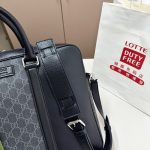 Gucci Medium Gg Briefcase With Tag Black 40cm ‎795461 Facu5 1000 - Image 5