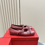 Gucci Women's Horsebit Ballet Flat Sacchetto Red 821219 Aaea4 6207 - Image 5