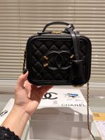 Chanel Small Vanity Case Ss22 Black 17Cm - Image 7