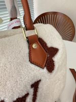 Louis Vuitton Speedy Bandouliere Monogram Teddy Fleece 25 White 25Cm - Image 8