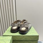 Gucci Double G Sandal Beige And Ebony 771575 G1730 9755 - Image 6