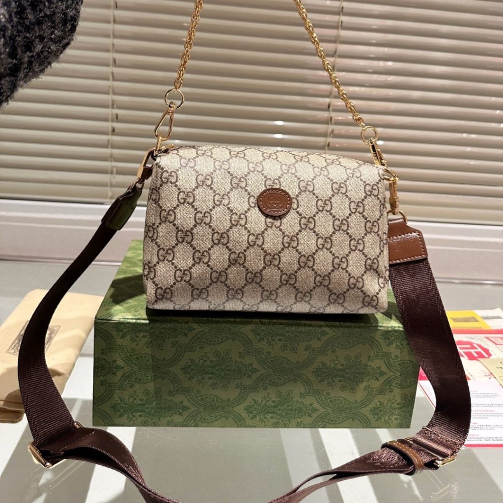 Gucci Counter Gg Printed Single Shoulder Messenger Bag 21Cm - Image 9