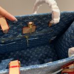 Louis Vuitton New Lv Remix Onthego MM Denim Blue 35Cm M46871 - Image 6