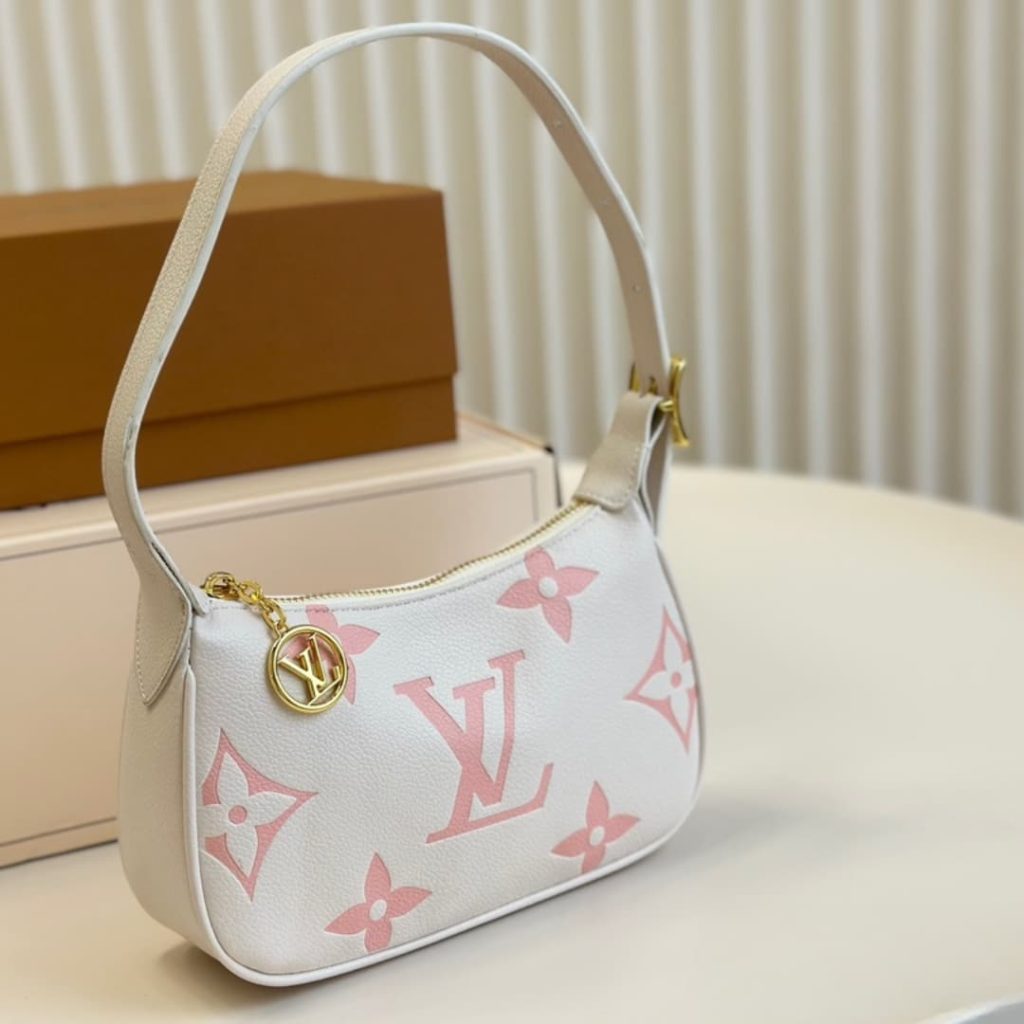 Louis Vuitton Mini Moon Bag In Latte White And Chamallow Pink 21Cm M24108 - Image 3