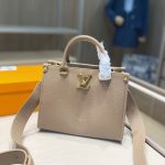 Louis Vuitton Lock And Go Bags Dark Beige 24Cm - Image 3