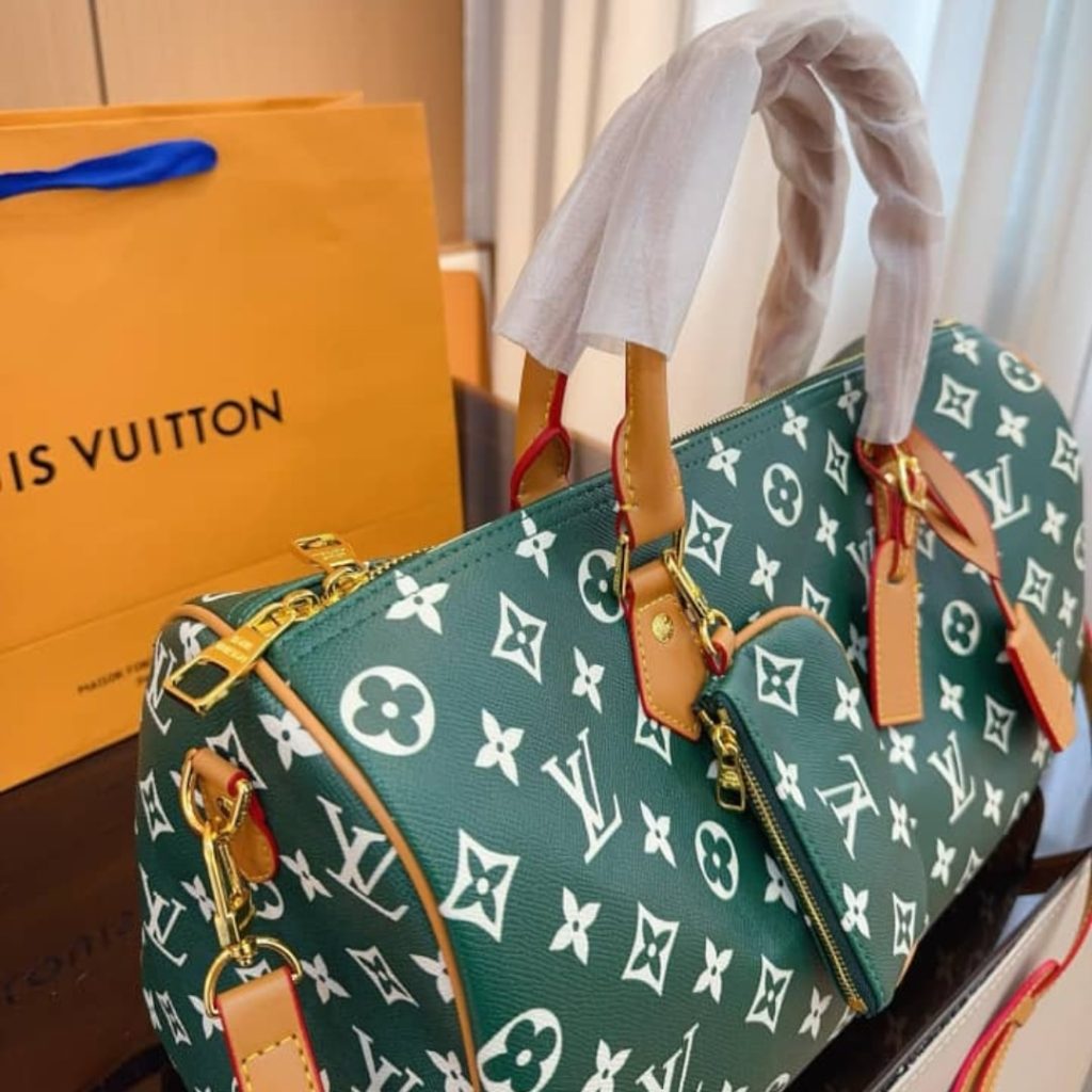 Louis Vuitton Speedy P9 Bandoulière 50 Green 50Cm M46991 - Image 4