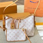 Louis Vuitton Carryall PM Bag Pink 30Cm - Image 3