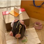 Louis Vuitton Peptite Malle Souple Peach 20Cm M45531 - Image 4