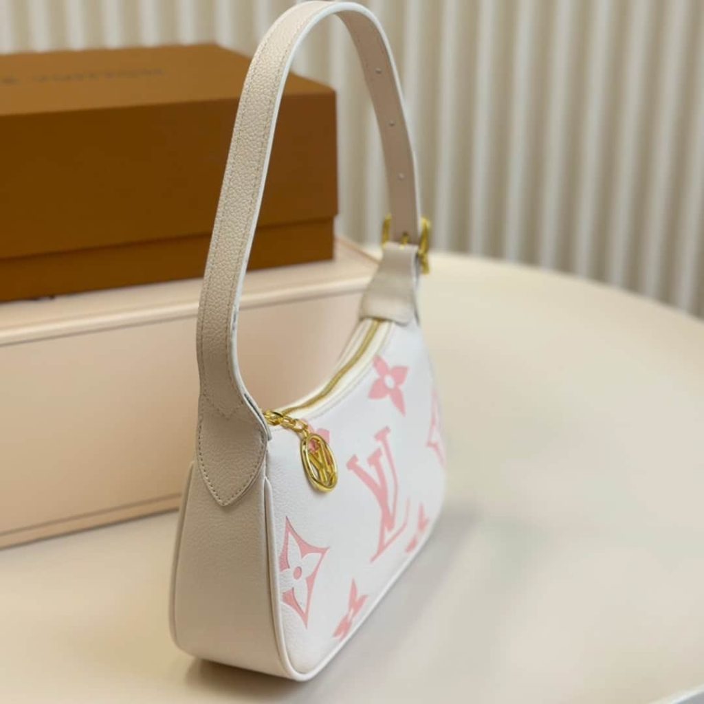 Louis Vuitton Mini Moon Bag In Latte White And Chamallow Pink 21Cm M24108 - Image 4