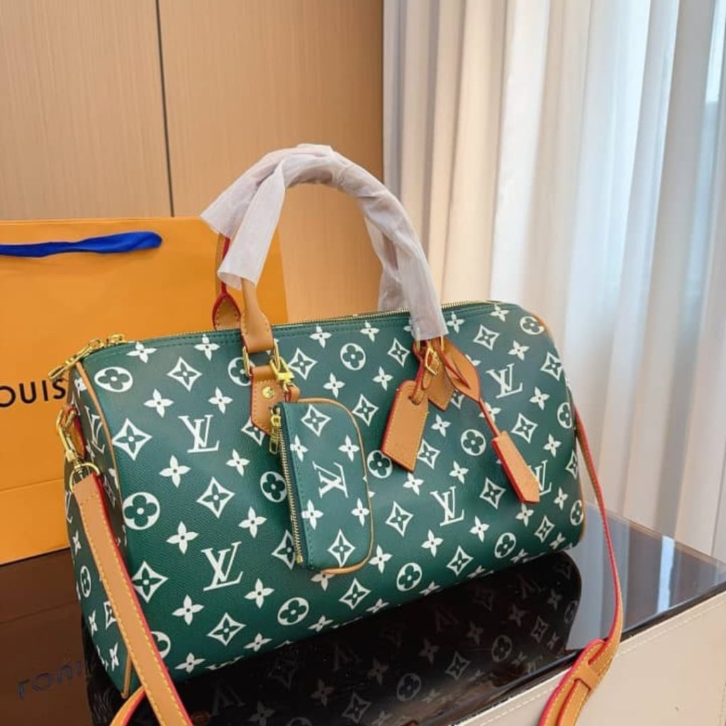 Louis Vuitton Speedy P9 Bandoulière 50 Green 50Cm M46991 - Image 3