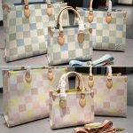 Louis Vuitton Onthego MM Damier Canvas Pistachio 35Cm N40518 - Image 4