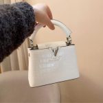 Louis Vuitton Capucines Mini White 21Cm N93701 - Image 4