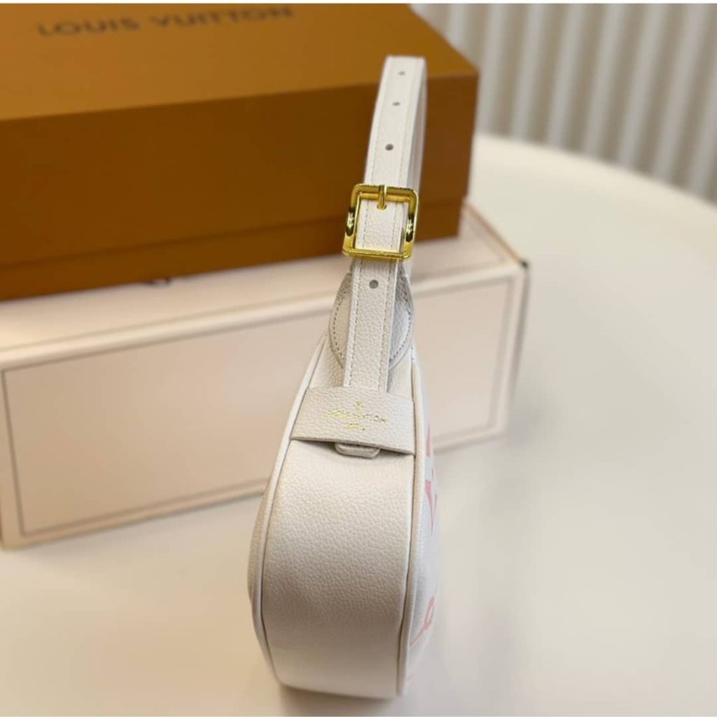 Louis Vuitton Mini Moon Bag In Latte White And Chamallow Pink 21Cm M24108 - Image 5