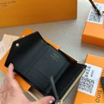 Louis Vuitton Victorine Wallet Black/Beige 12Cm M80968 - Image 6