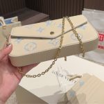 Louis Vuitton Félicie Pochette Bag Candy Blue 21Cm M83025 - Image 9