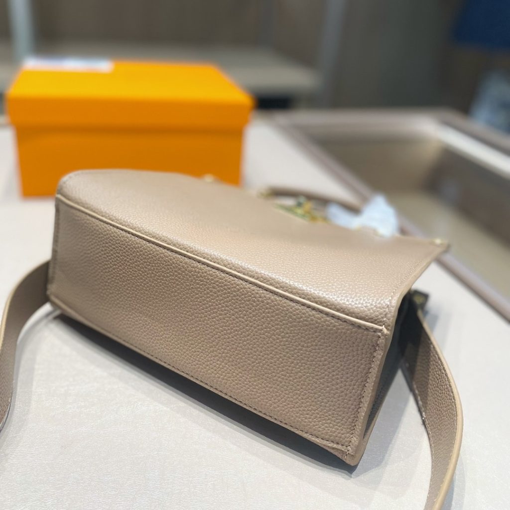 Louis Vuitton Lock And Go Bags Dark Beige 24Cm - Image 6