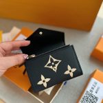 Louis Vuitton Victorine Wallet Black/Beige 12Cm M80968 - Image 7