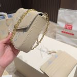 Louis Vuitton Félicie Pochette Bag Candy Blue 21Cm M83025 - Image 3