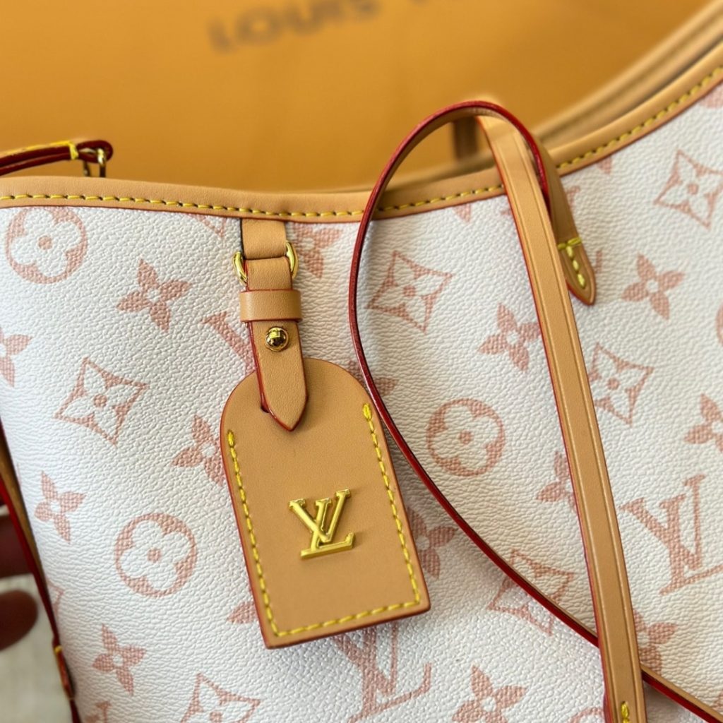 Louis Vuitton Carryall PM Bag Pink 30Cm - Image 7