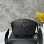 Prada Leather Mini Shoulder Bag Black 21Cm 1Bh212 2Aix F0002 V Nvm - Image 8