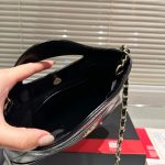 Chanel 24C Mini 31 Clutch With Chain Shiny Black 24Cm - Image 8