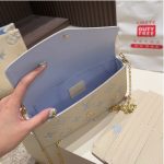 Louis Vuitton Félicie Pochette Bag Candy Blue 21Cm M83025 - Image 5