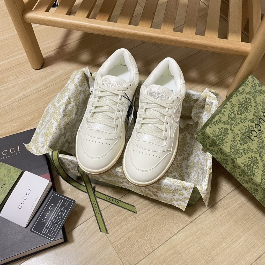 Gucci Interlocking G Sneaker White - Image 4