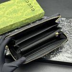 Gucci Animalier Leather Zip Around Wallet 19cm 523667 Dj20t 1000 - Image 5