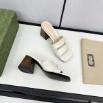 Gucci Signoria Slide Sandal In White 786595 Aaboc 9540 - Image 7