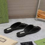 Gucci Gg Crystal Slippers Black - Image 5