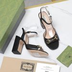 Gucci Women'S Horsebit Sandal Black 812292 C9D00 1000 - Image 8