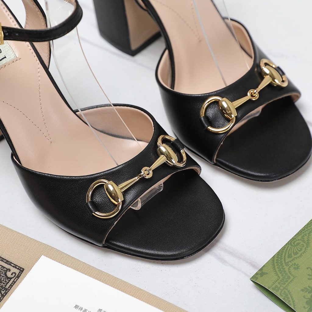 Gucci Women'S Horsebit Sandal Black 812292 C9D00 1000 - Image 7