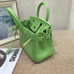 Hermès Birkin B25 Togo Grenat Ghw Green 20Cm - Image 8