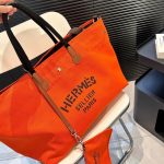 Hermes Fourre Tout Du Cavalier Bag Orrange 42Cm - Image 4