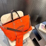 Hermes Fourre Tout Du Cavalier Bag Orrange 42Cm - Image 5