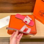 Hermes Oran Sandal Pink H231095Z C5350 - Image 6